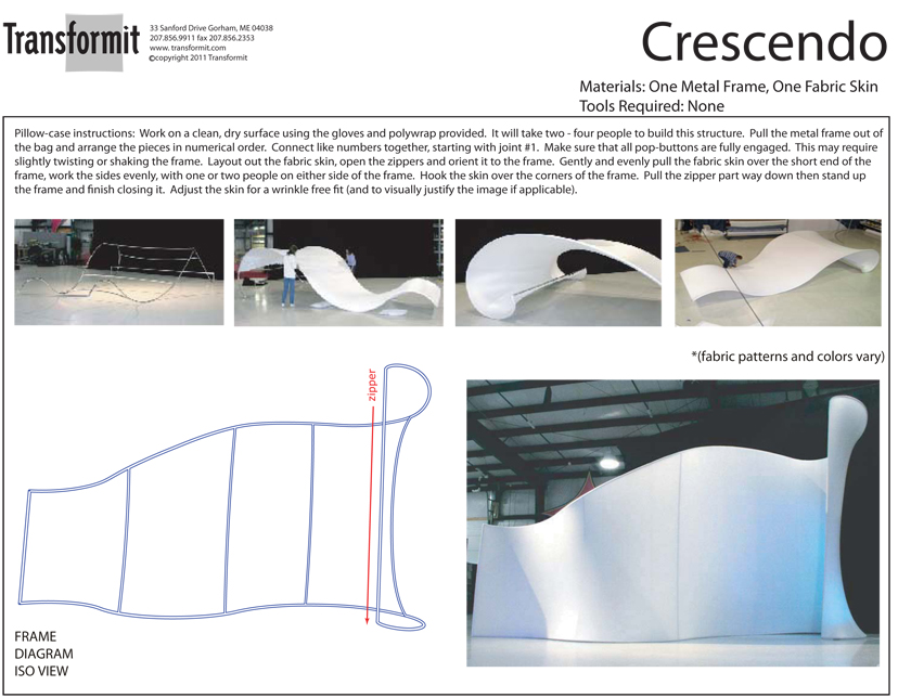 Crescendo 14 Directions (Side Zip)  840
