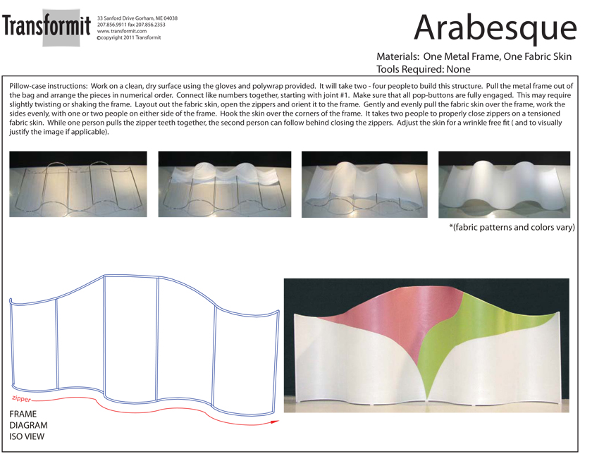 Arabesque Directions 840