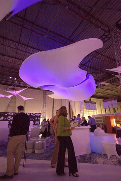 Fabric structures, ready-made, Dream Scapers, Client: VOA Associates, HI Connect, Nashville, TN