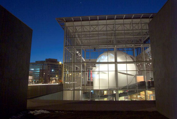 Fabric structures, custom, theater, museum, HealthSpace Cleveland Fabric structures, custom, theater, museum, HealthSpace Cleveland