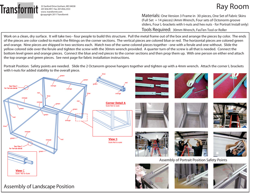 Ray Room v3 Directions 840