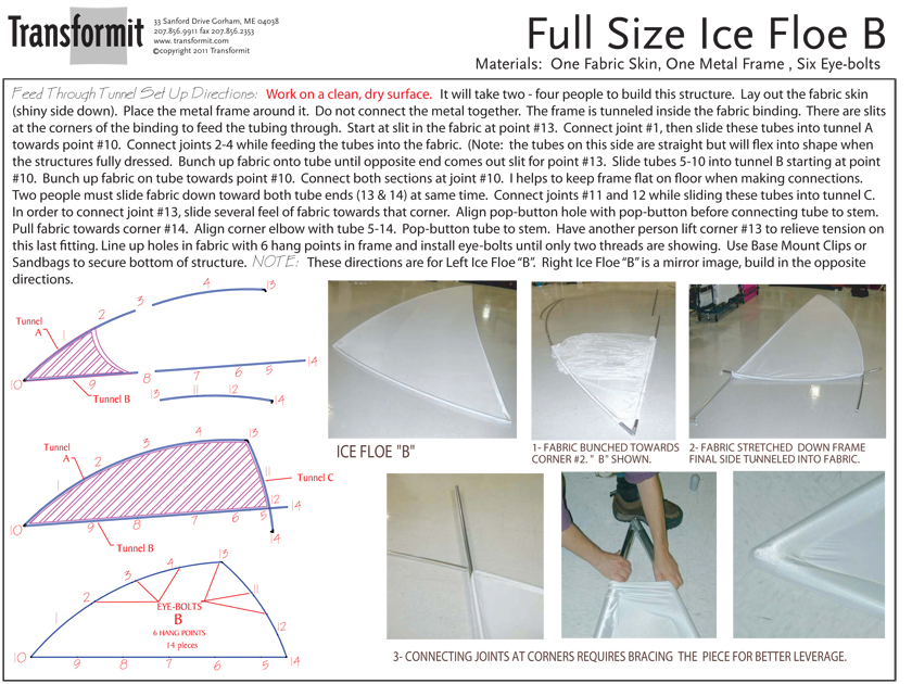 Full Size Ice Floe B Feed Thru Tunnels Directions 2011 840