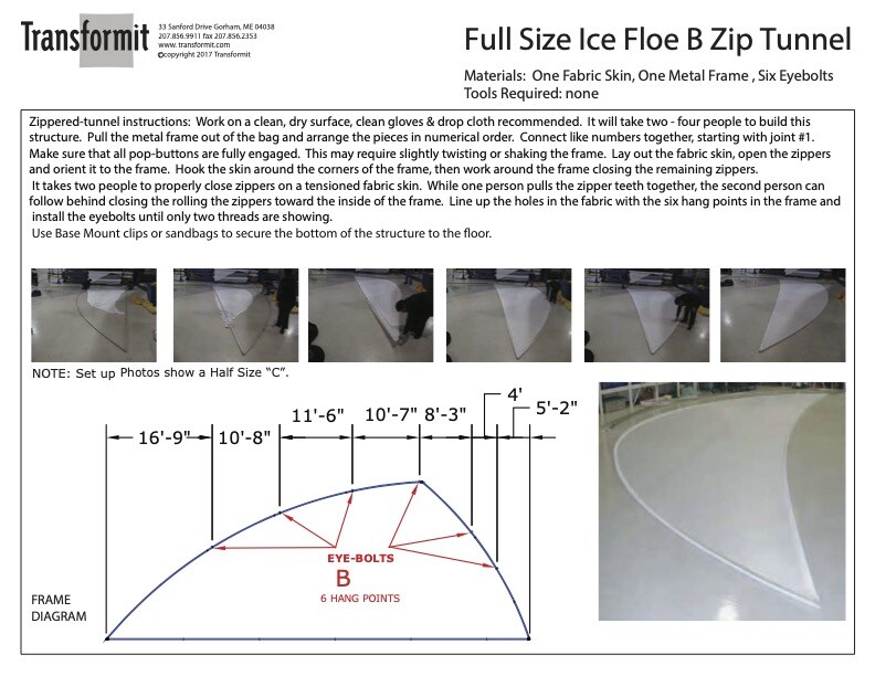 Full Size Ice Floe B Feed Thru Tunnels Directions 2011 255