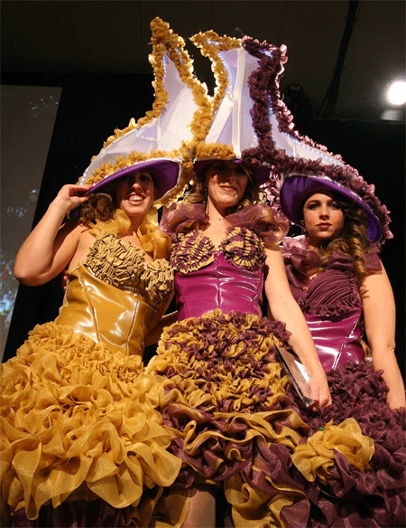 Interior Design Boston 2008 hats become a corset