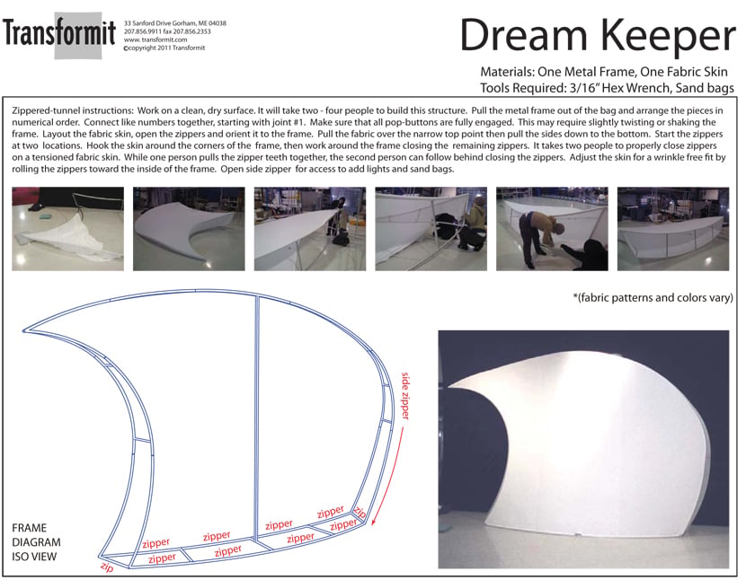 Dream Keeper directions 2011 840