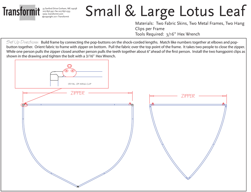 Lotus Leaf (suspended) Directions 2011 840