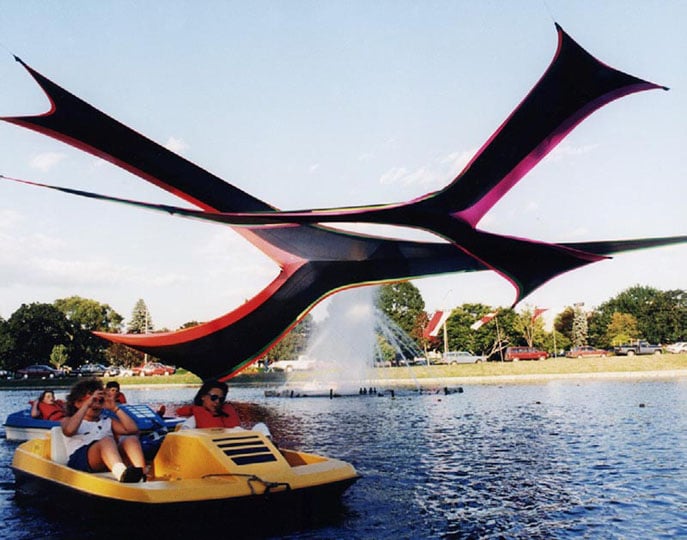 Fabric Structure, custom, art, The Maine Festival, Portland, ME