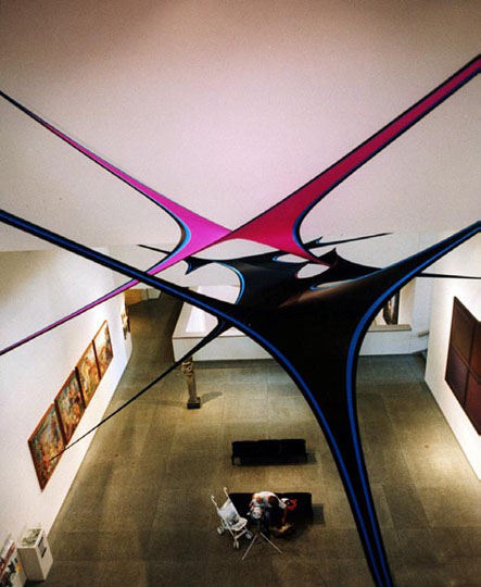 Fabric Structure, custom, art, Portland Museum of Art, Portland, ME