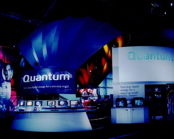 Fabric structures, custom, exhibit, rooms, Client: Quantum