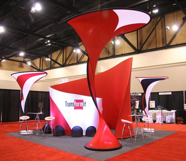 Fabric structures, ready-made, Hug Conference room, Kiss, Big Kiss