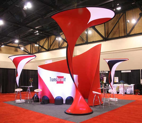 Fabric structures, ready-made, Hug Conference room, Kiss, Big Kiss