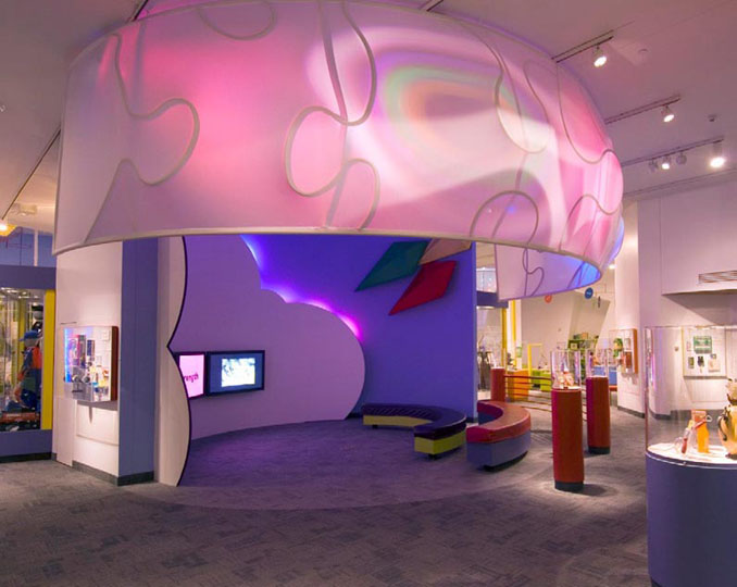 Fabric structures, custom, museum, Strong National Museum of Play, Rochester, NY