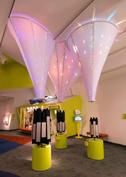 Fabric structures, custom, museum, Strong National Museum of Play, Rochester, NY