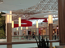 Guildford Mall Flying Ribbons