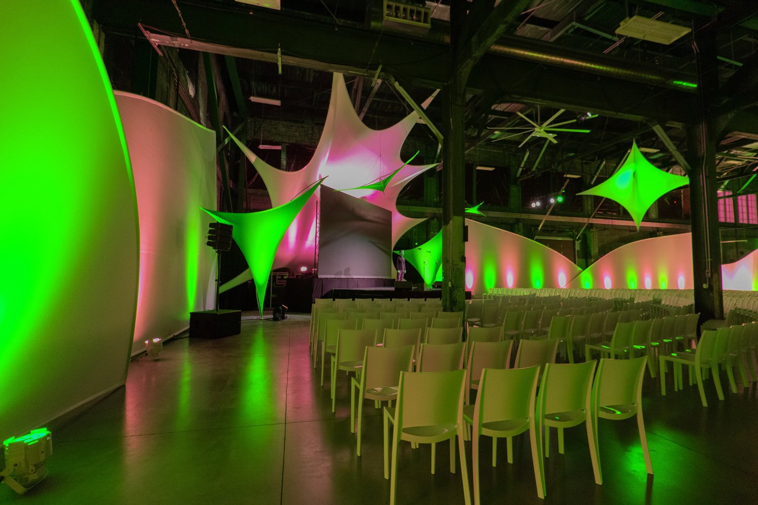 Brick South Stage - Green