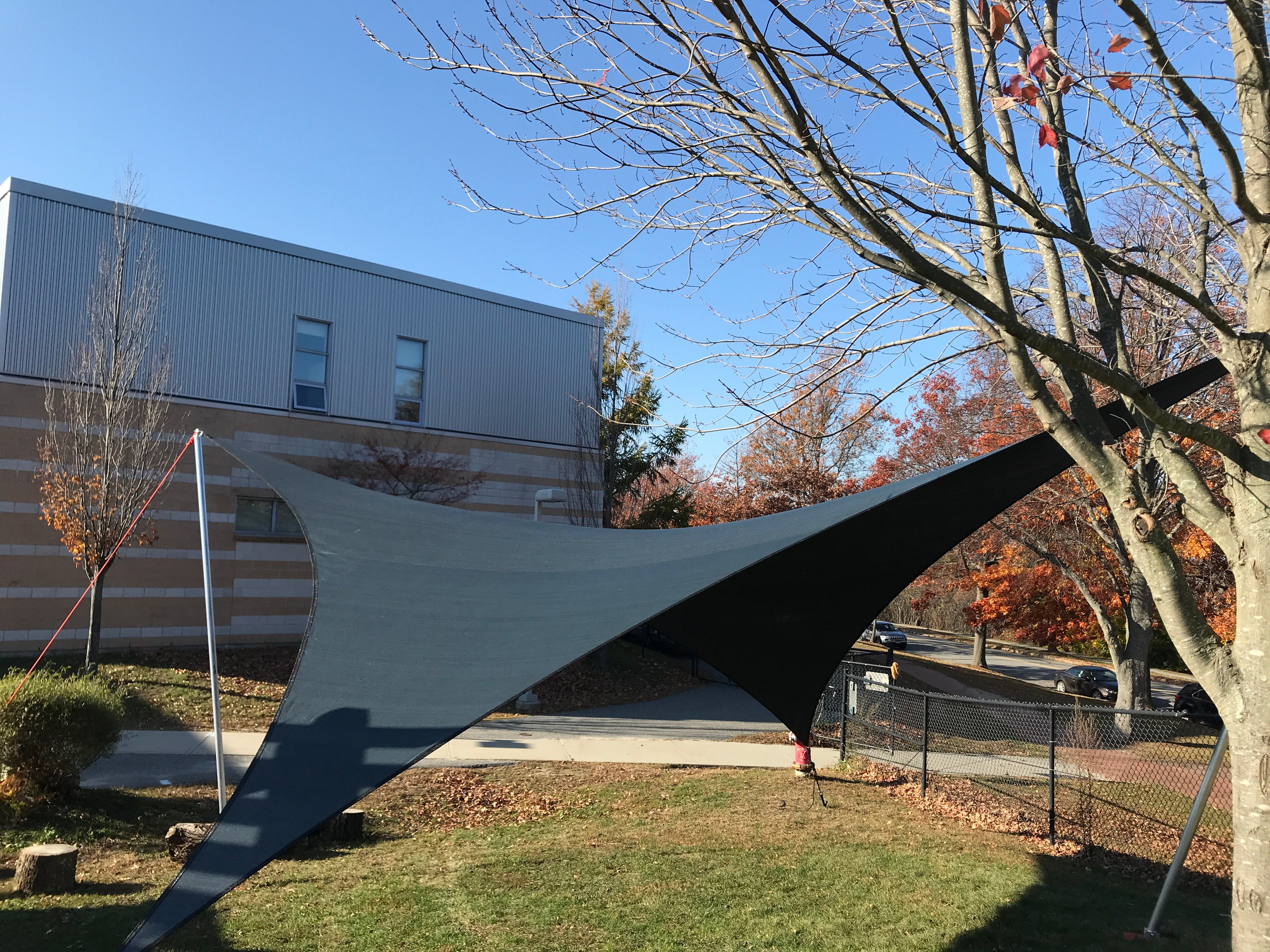 East End School Outdoor Classroom Shade Wing