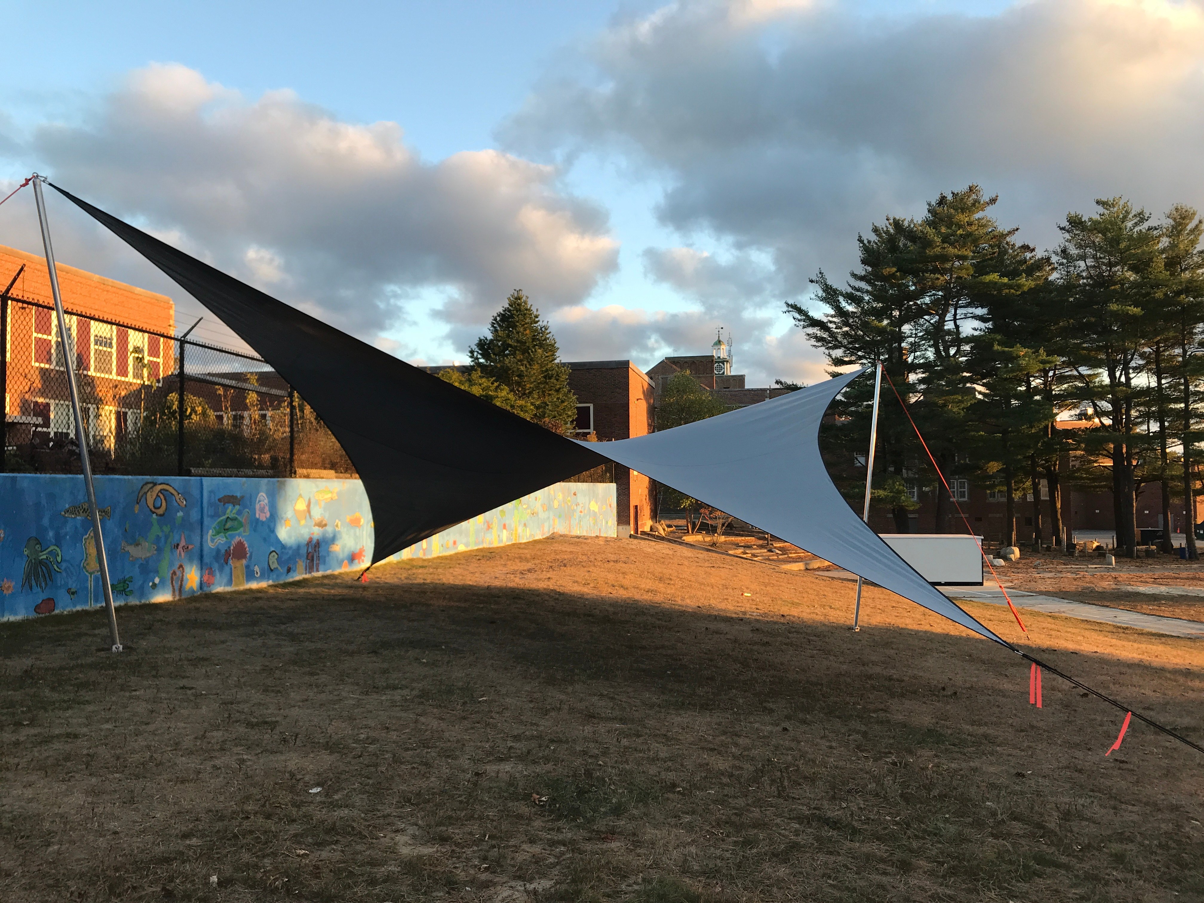 Portland Outdoor Classroom Shade Wing