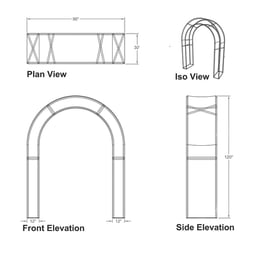Durdle Door _control drawing 850-1