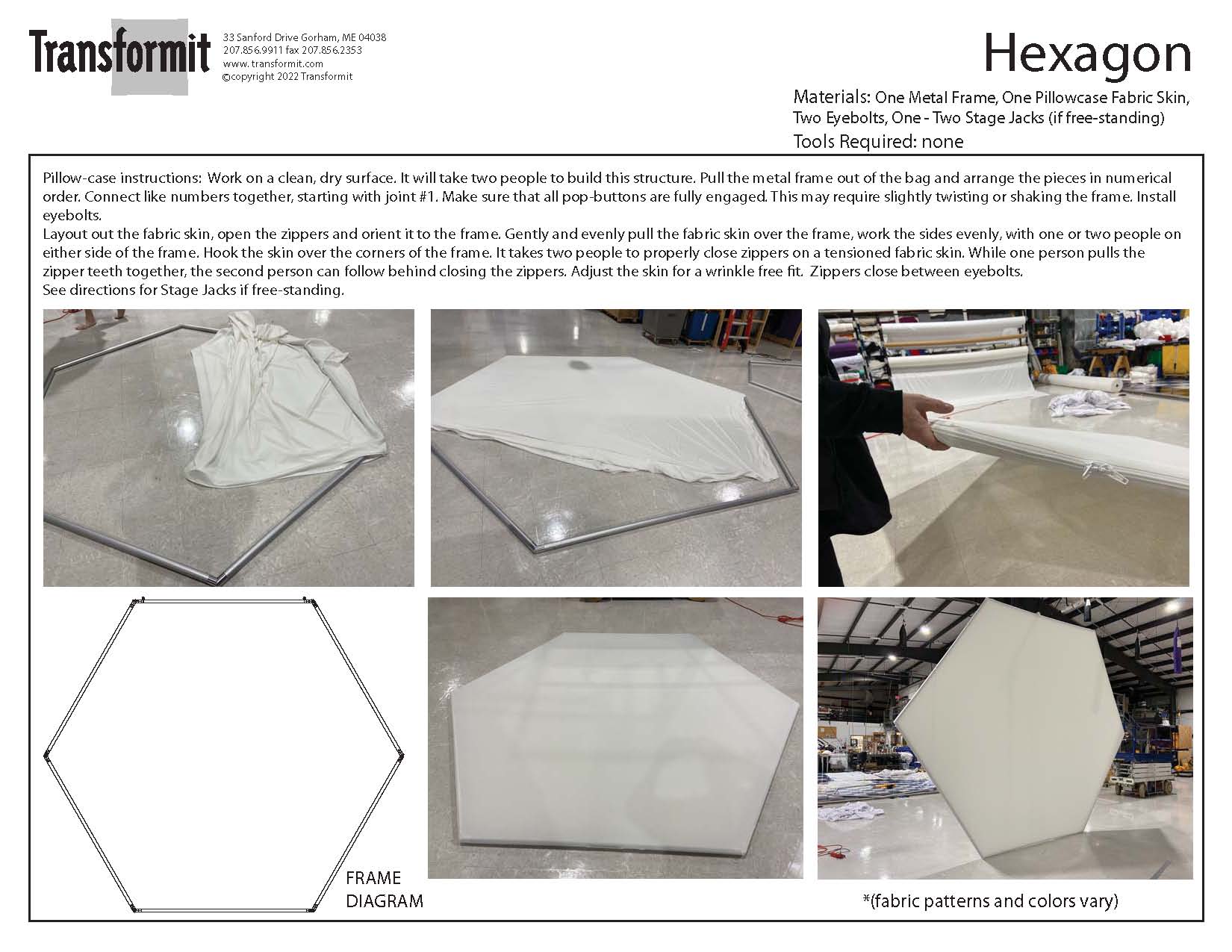 Hexagon directions